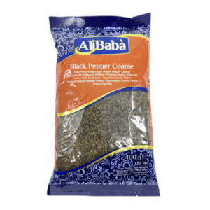 BLACK PEPPER COARSE (ALIBABA) 10X400G