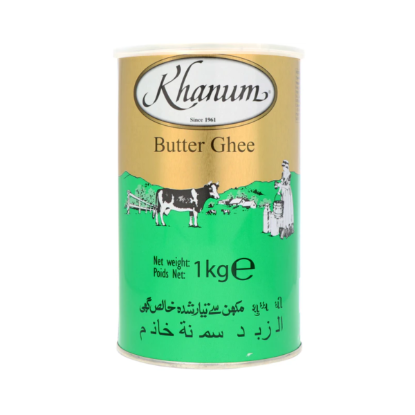 KHANUM BUTTER GHEE 12X1KG