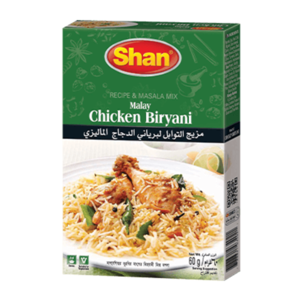 SHAN CHICKEN BIRYANI 6X60G