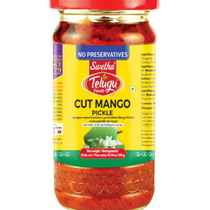 STF CUT MANGO PICKLE WITH GARLIC 12X300G