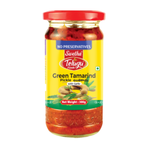 STF GREEN TAMARIND PICKLE WITH GARLIC 12X300G